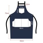PU Antifouling Apron Supplier - Waterproof BBQ Beauty Barber Pet Store Custom