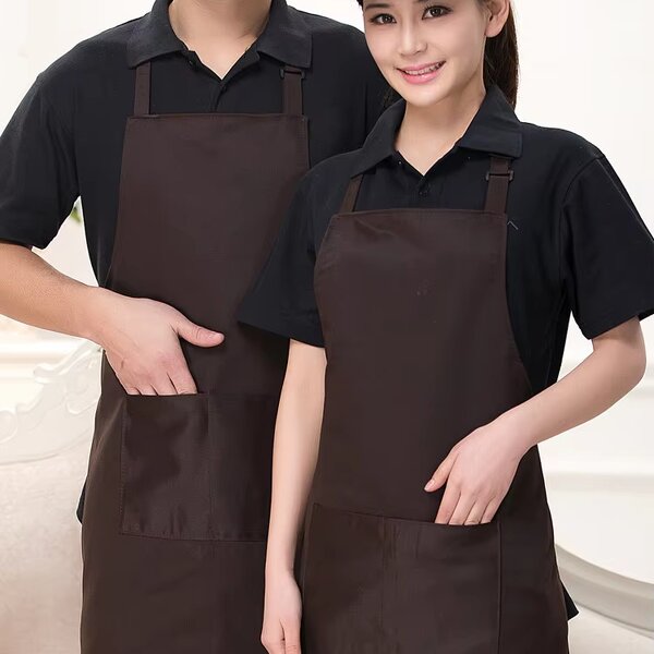 Sublimation Printing Apron Factory - Polyester Blank Adult Sleeveless with Pocket