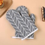 Long Cotton Silicone Gloves Manufacturer - Plus Silicone Kitchen Microwave Oven Mitts