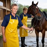 PVC Apron Manufacturer - Waterproof Adjustable Belt Kitchen Dining Car Wash