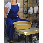 Denim Apron Manufacturer - Antifouling Long Shoulder Strap Adjustable Pottery