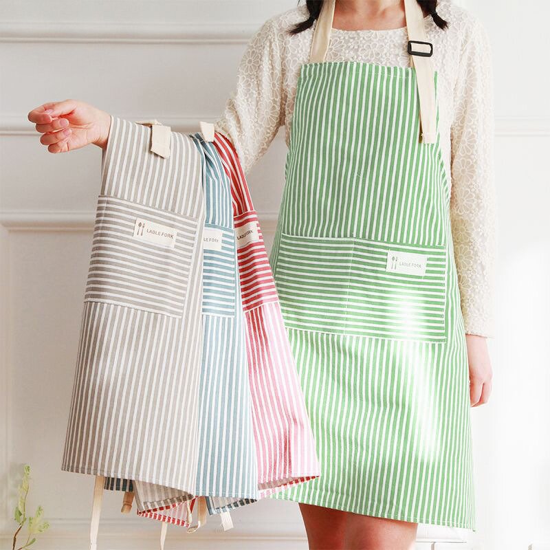 Unisex Apron Supplier - Premium Cotton Hemp Waterproof Sleeveless Kitchen Bib