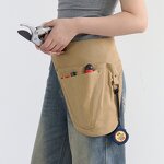 Single Sided Waist Apron Supplier - Canvas Adjustable Webbing Garden Trimmed Woodworking