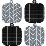 Oven Mitts Supplier - Polyester/cotton Heat Insulated Microwave Cake Shop Baking