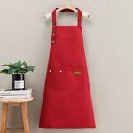Polyester Neck Apron Factory - Adjustable Kitchen Home Cooking BBQ Restaurant