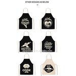 Kids Bib Apron Factory - Custom Red Long Adjustable Water Resistant Linen Flax