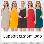 Waterproof Apron Manufacturer - Personalized Logo Adjustable H Shaped Strap