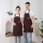 Oil-Resistant Kitchen Apron Factory - Simple High-Grade Waistcoat New Home Use