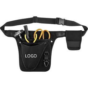 Oxford Waist Bag Apron Factory - Black Tool Waist for Men Women Adjustable Garden