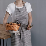 Cotton Linen Apron Supplier - Breathable Restaurant Hair Salon Chef Coffee