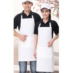 Sublimation Printing Apron Factory - Polyester Blank Adult Sleeveless with Pocket