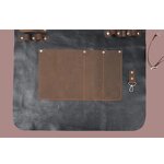 Leather Look Apron Manufacturer - Vintage Heavy Duty Custom Logo Chef Grill