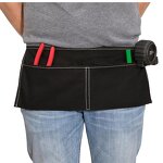 Waist Apron Factory - Unisex Custom Logo Bistro Waiter Waitress Half Apron