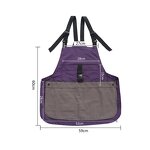 Quick Drying Apron Manufacturer - New Waterproof Coffee Shop Garden Large Pocket