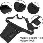 Oxford Waist Bag Apron Factory - Black Tool Waist for Men Women Adjustable Garden