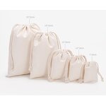 Canvas Storage Bag Factory - Large Pocket Drawstring Eco Friendly Shopping Gift