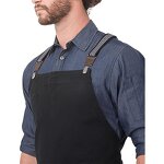 Chef Apron Supplier - OEM Professional Grade Denim With Pocket Cooking Kitchen