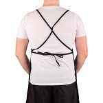 Multi Pocket Salon Apron Supplier - Waterproof Black for Hairdressers Custom Logo