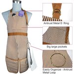 Kitchen Apron Supplier - High Quality Striped with Hanging Towel Sleeveless