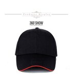 Baseball Cap Manufacturer - Factory Fast Delivery 6-Panel Chain Stitch Custom Embroidery