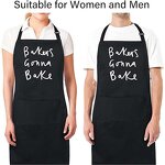 Black Cooking Apron Supplier - Adjustable Kitchen Polyester Household Barista