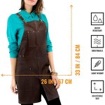 Waterproof Stain Resistant Apron Manufacturer - Black Adjustable Ribbon Catering