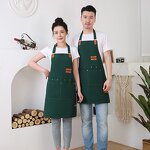 Oil-Resistant Kitchen Apron Factory - Simple High-Grade Waistcoat New Home Use
