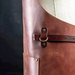 PU Apron Manufacturer - Custom Logo Neck Adjustable Barber BBQ Waterproof