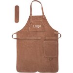 Multipurpose PU Leather Apron Manufacturer - Waterproof Anti-Stain BBQ Baking