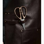 Soft Leather Apron Factory - Black 2 Pockets Stain Resistant Tattoo Artist