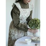 Digital Printed Apron Manufacturer - New Cotton Women's Garden Florist Waterproof