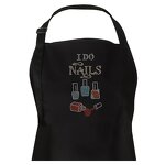 Protective Aprons Manufacturer - Polyester with Rhinestones Nail Technician