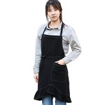 Floral Rustic Apron Factory - Japanese Fashion Ruffle Florist Kitchen Housework