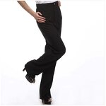 Men's Work Pants Factory - Polyester Lightweight Breathable Black Kitchen Casual