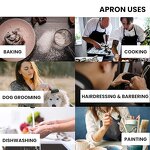 Waterproof Apron Supplier - Neck Adjustable 2 Pockets Chef's Catering Baking