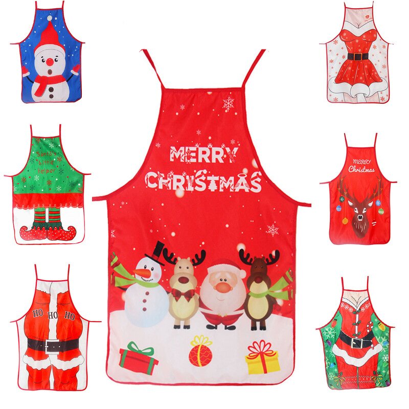 Personalized Christmas Apron Manufacturer - Wholesale Hot Selling Funny Sublimation