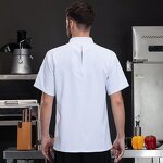 Chef's Clothing Supplier - Custom Logo Hotel Restaurant Short Sleeved Bakery