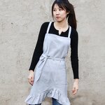 Floral Rustic Apron Factory - Japanese Fashion Ruffle Florist Kitchen Housework