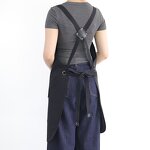 Waterproof Hairdressing Apron Factory - Black Adjustable Webbing Multi-Functional