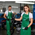 PVC Apron Manufacturer - Waterproof Adjustable Belt Kitchen Dining Car Wash