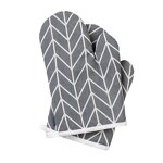 Long Cotton Silicone Gloves Manufacturer - Plus Silicone Kitchen Microwave Oven Mitts