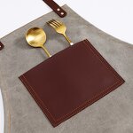 Canvas Apron Manufacturer - Customized Logo Thick Anti Stain Wear Resistant