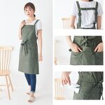 Unisex Cotton Apron Factory - H Strap Adjustable Cooking Baking Gardening