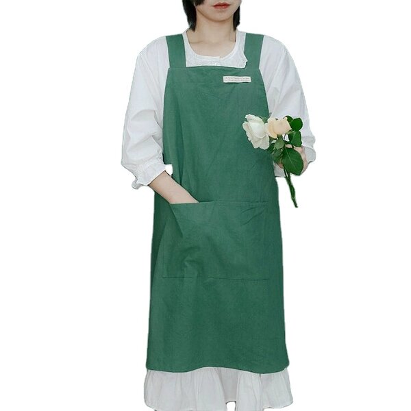 Japanese Apron Manufacturer - Wholesale Customized Logo 100% Cotton Linen Home