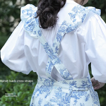 Printed Pattern Apron Factory - Women Custom Logo Digital Cotton Waterproof Florist