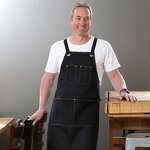 Cotton Canvas Apron Manufacturer - Custom 100% Mens Two Pockets Sublimation