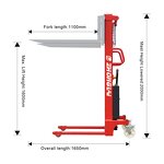Electric Stacker Supplier - 5t Self Loading Rough Terrain
