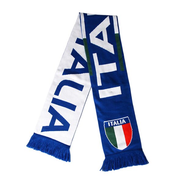 Acrylic Football Scarf Supplier - Low MOQ 100% Team Supporter Custom Print Double Sided