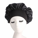 Hair Wrap Hat Factory - Women Bonnet Cap with Elastic Wide Band for Sleeping Shower