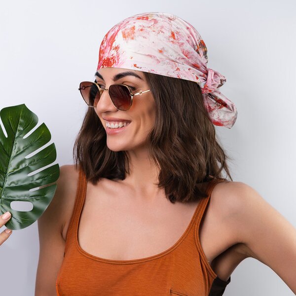 Bandana Scarf Set Supplier - 4Pcs Summer UV Sun Protection Cooling Polyester Trail